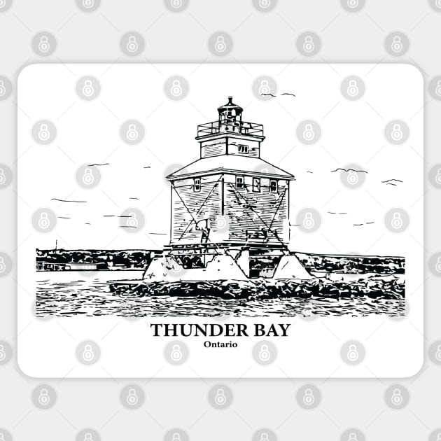 Thunder Bay - Ontario Sticker by Lakeric